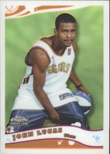 2005-06 Topps Chrome Refractors #264 John Lucas III DL Card /999  