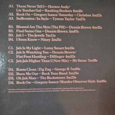 英2discs LP Various Sufferation - The Deep Roots Reggae Of Niney The Observer LUXXLP009 Auralux Recordings /00520 Various – Sufferation - The Deep Roots Reggae Of Niney The
