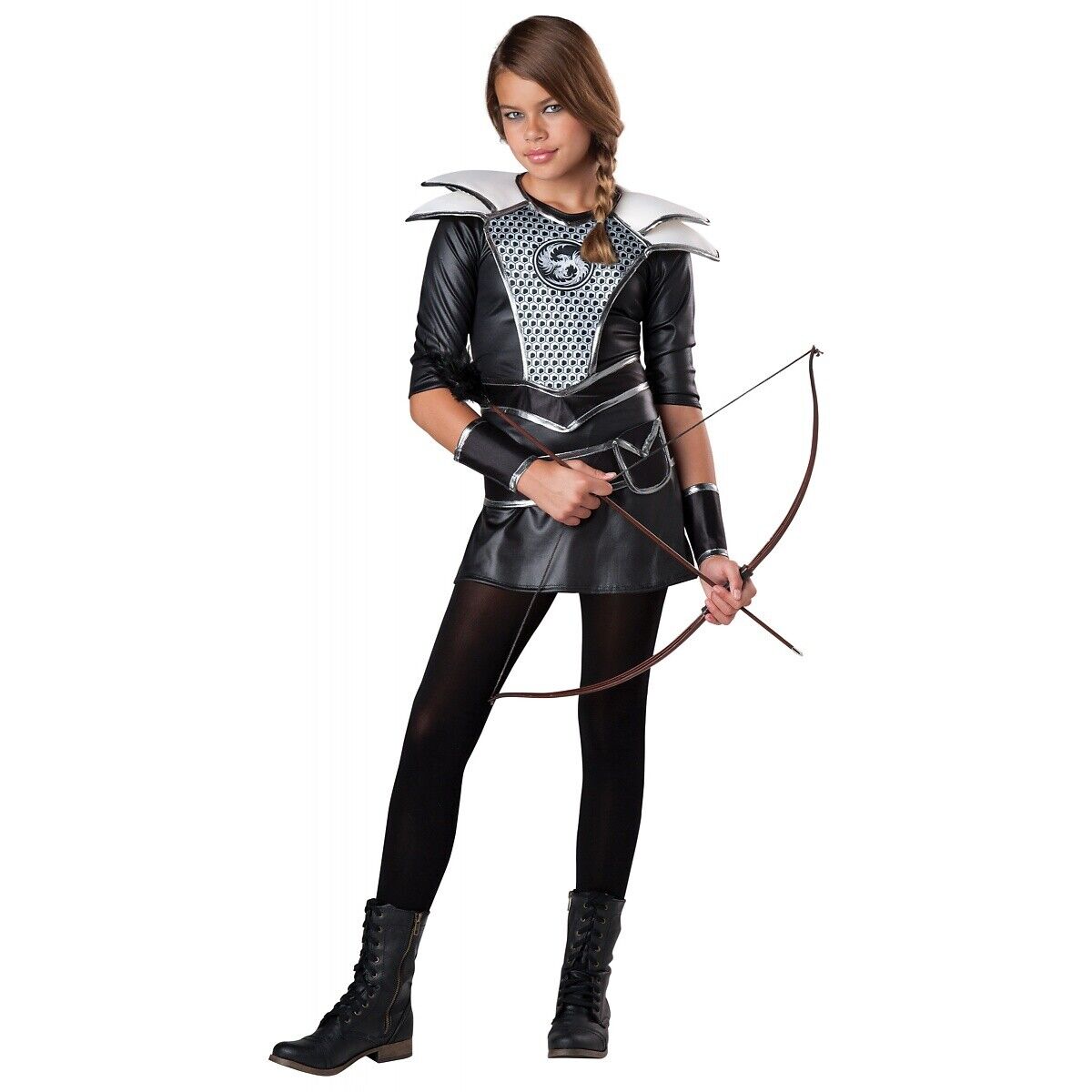 Katniss Everdeen Costume Kids Hunger Games Halloween Fancy Dress
