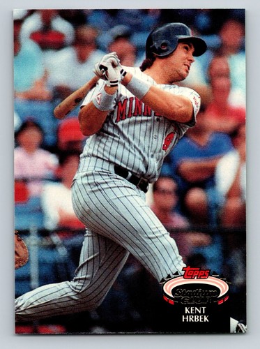 Kent Hrbek 1992 Stadium Club #235 Minnesota Twins