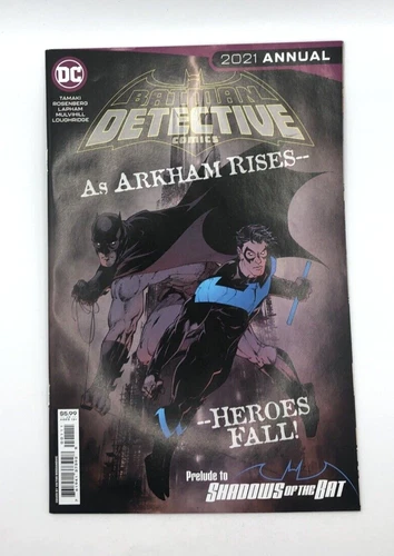 Detective Comics As Arkham Rises 2021 Annual Cover 1 DC Comics 1st Print
