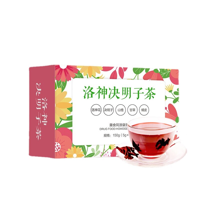 Goddess Tea Roselle Flower Cassia Seed Tea Rose Eggplant Tea 150g 5g*30bags