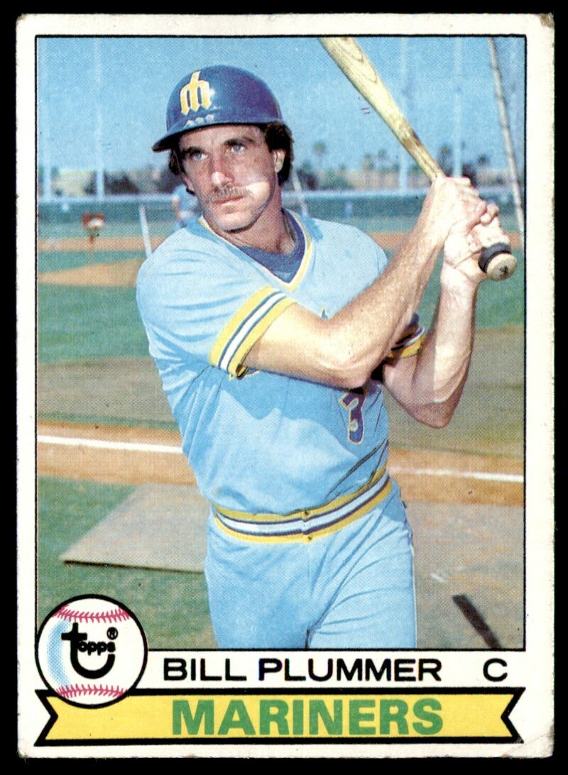 1979 Topps Bill Plummer Seattle Mariners #396