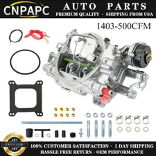 4BBL Carburetor Carb w/ Gasket for Performer 1403 500CFM 4 Barrel Electric Choke