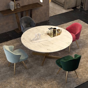 Details About Nordic Luxury Multi Colored Velvet Seat Gold Legs Dinning Chairs Lounge Stools