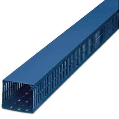1Pc Phoenix Contact - Ic 3240312 Blue Pvc Open Slot Cable Trunking Slotted Pane