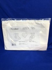 Herrschners Warm Winter Queen Size Pillowcase Stamped Cross Stich Set 11-0066