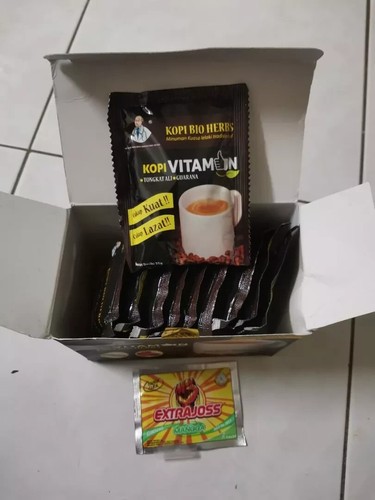2X Box Kopi Vitamin BI0 Herbs Original Instant Coffee for Men Stamina 2 Boxes - Picture 6 of 6