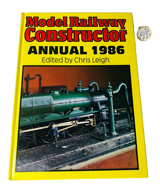 Book Train Model Railway Constructor Annual 1986 Chris Leigh Vintage ra