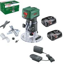 Image of Bosch ADVANCEDTRIMROUTER 18V-8 P4A 18v Cordless Trim Router 2 x 1.5ah Li-ion