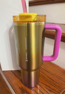 Stanley + Starbucks 40oz Tumbler Purple Iridescent Summer 2024