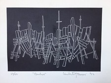 Opera Quadro Dipinto Stampa Umberto Gaetano Tessari Verona Moderno Astratto