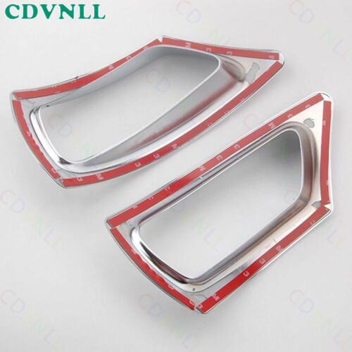 For Dodge Journey 2011-2020 Chrome Silver Rear Fog light Decor Frame Trim 2PCS - Foto 3 di 5