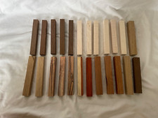 24 Wood Turning Pen Blanks - Curly Maple, Padauk  More - FREE SHIPPING