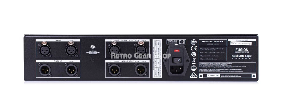 Solid State Logic SSL Fusion Analog Master Processor Used - Image 3 of 4