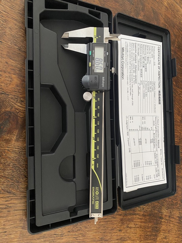 MITUTOYO VERNIER CALIPER 150MM/6" GAUGE ABSOLUTE DIGIMATIC eBay