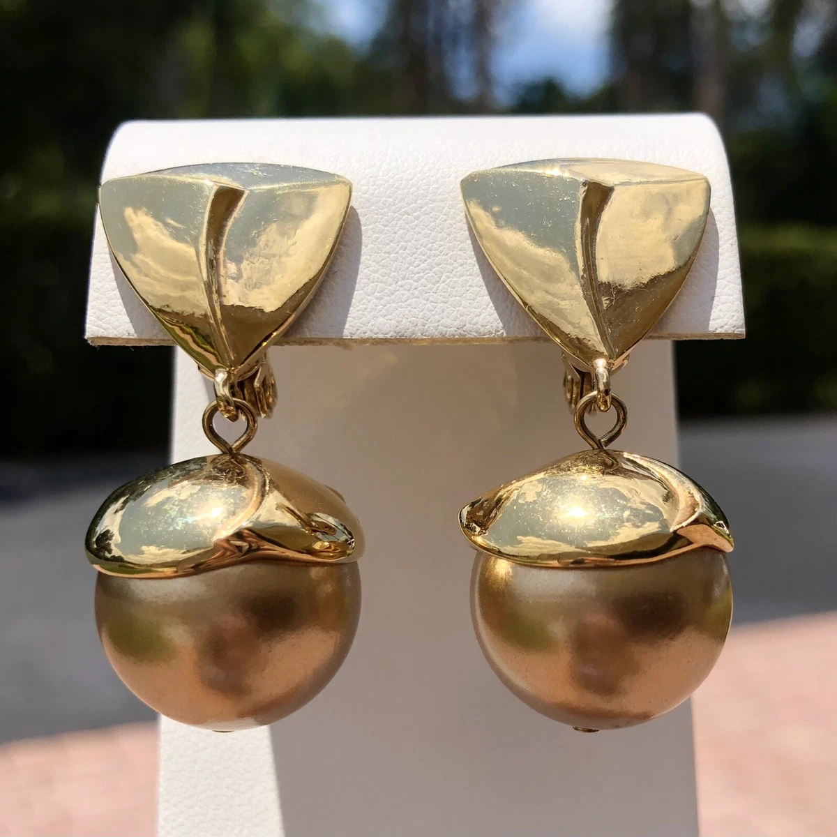 Monet earrings cheap clip on