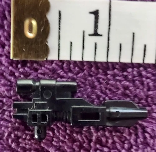 Vtg Transformers G1 Swindle GUN blaster rifle Bruticus weapon accessory part
