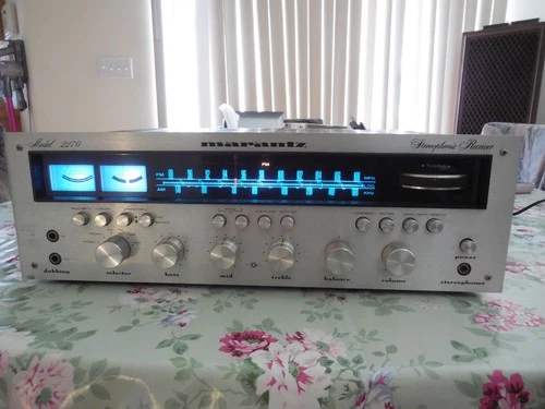 Marantz 2270 Vintage AM/FM Receiver 2 Channels 70 Watts P. Channel Serviced