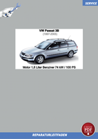 PDF VW Passat B5 (96-05) Reparaturanleitung Motor 1,6 L Benziner 100PS