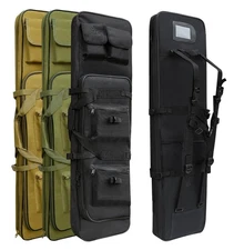 32"/37"/46" Bag, Black/Khaki/Green Tactical Long Backpack, Portable Shotgun C...