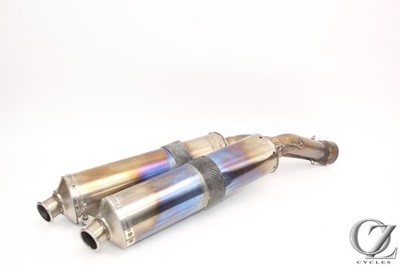 2000 Aprilia RSV 1000 Mille Dual Aftermarket Slip On Slipon Muffler Exhaust