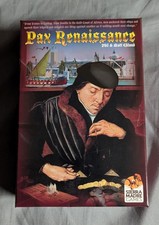 Pax Renaissance 1st Edition Board Game Sierra Madre Games Complete