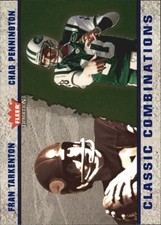 2003 Fleer Tradition Classic Combinations #6 Fran Tarkenton/Chad Pennington/1500