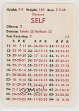 1983 APBA Football 1955 Season Clarence Self