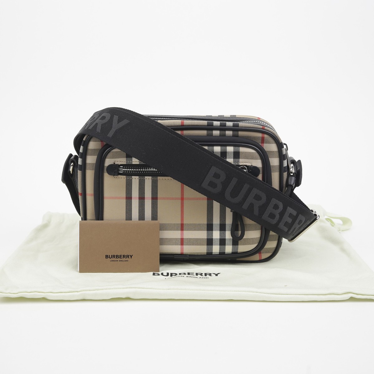 Burberry Check Shoulder Crossbody Bag 8010152 133618795 | eBay