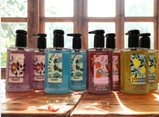 2X Bath & Body 7.6oz Hand Sanitizer Gel Pump Style (You Choose Your Scent)