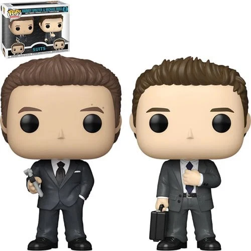 Funko Pop! Television - Suits Harvey Specter & Michael Ross 2-Pack Vinyl Figures