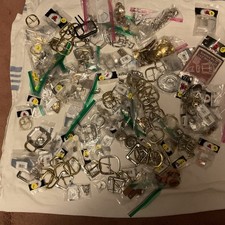 LOT OF 200 ITEMS: BUCKLES/ADDITIONAL ITEMS- VARIOUS STYLES AND DESIGNS - BOX 2