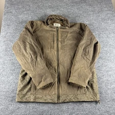 Avery Heritage Collection Wading Jacket Mens XL Brown Full Zip Pockets Outdoors
