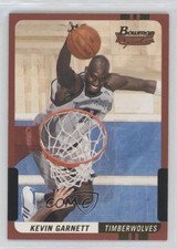 2004-05 Bowman Signature Numbered to 169 126/169 Kevin Garnett #1 HOF n1u