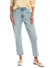 BRUNELLO CUCINELLI WOMEN'S LIGHT BLUE RELAXED TROUSERS MSRP 1645 36