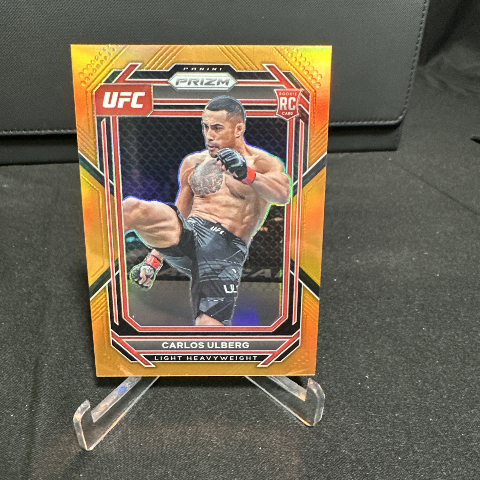 Carlos Ulberg 2023 Panini Prizm Orange /99 Rookie RC #134