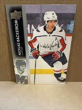 Niklas Backstrom #187 Upper Deck NHL Hockey 2021-22 Washington Capitals
