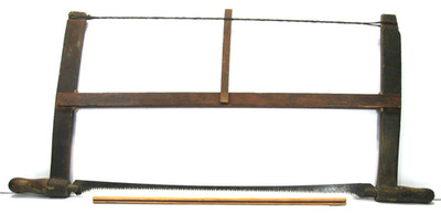 Early American Bow Saw, 18th Century - Early 19th Century