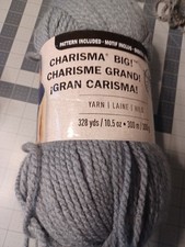 BIG Skein Steel Gray Loops and Threads Super ...