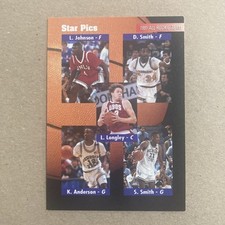 1991 Star Pics - Larry Johnson, Kenny Anderson, Steve Smith #60 (RC)
