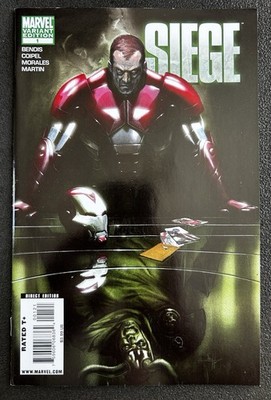 Siege #1 2010 Brian Bendis Gabriel Dell Otto 1:25 Incentive Variant B NM