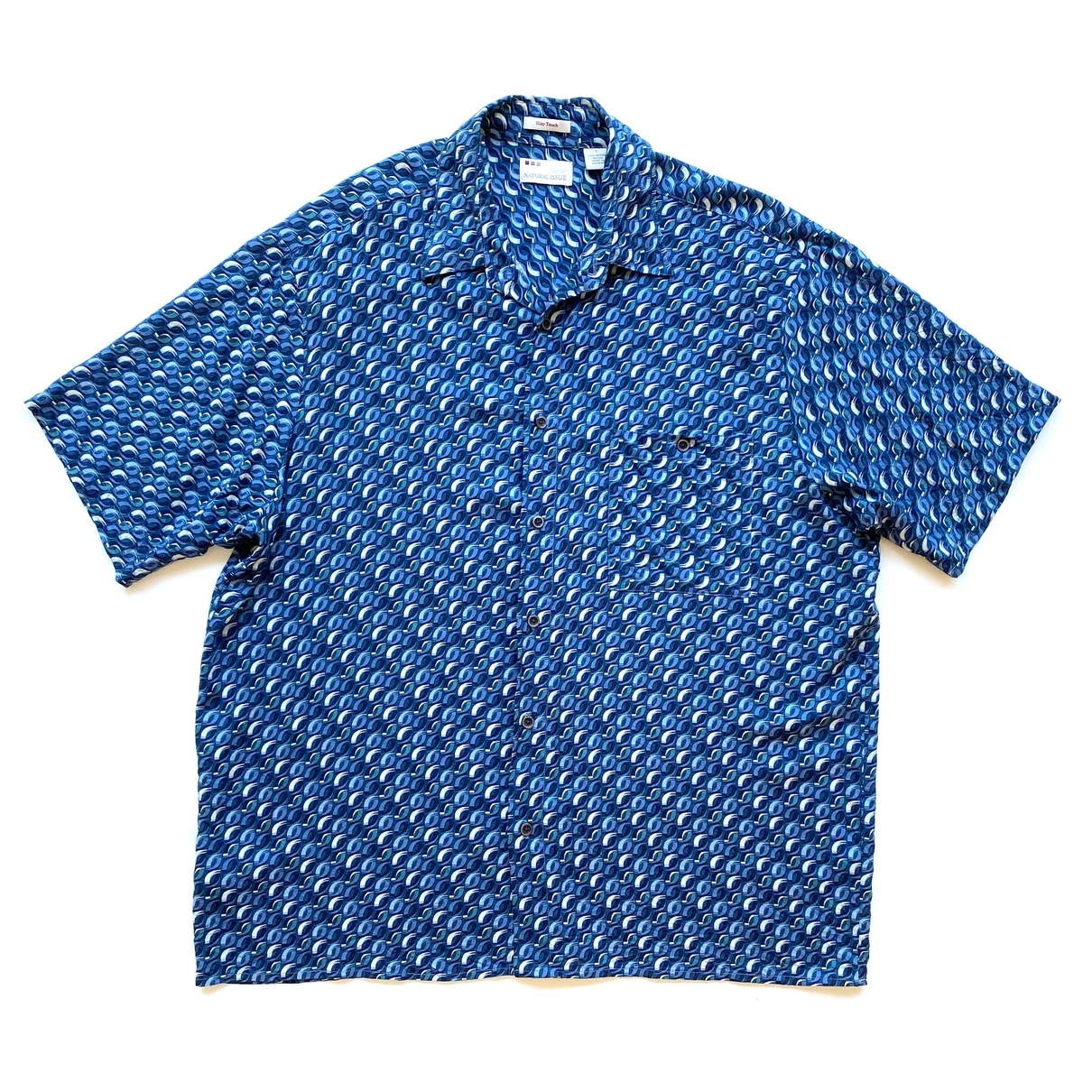 Natural Issue Short Sleeve Regular Fit Casual Button-Down Shirts