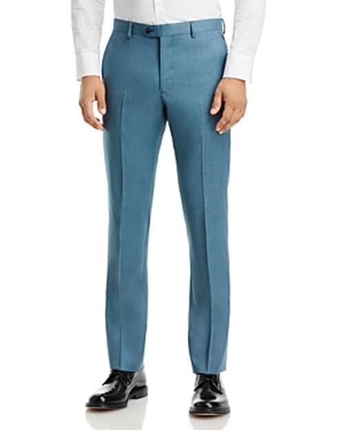 John Varvatos Star Usa Melange Solid Slim Fit Suit Pants 34
