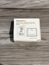 Therm Pro Indoor/Outdoor Humidity and Temperature Monitor Model #TP 60S