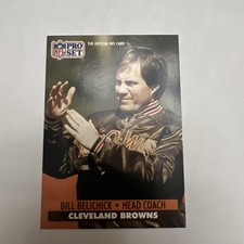 1991 Pro Set - Bill Belichick #126 (RC)