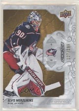 2019-20 Upper Deck Engrained Rookies 127/299 Elvis Merzlikins #59 02sw
