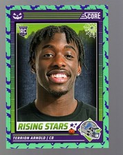 2024 Panini Score-A-Treat - Rising Stars Terrion Arnold #46 Green Bats (RC)