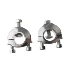 2 Pieces Motorcycle Handlebar Risers 7/8'' 22mm Handlebar Clamp Mount Risers