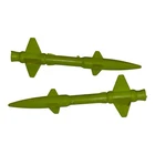 1988 Original Gi Joe Phantom X-19 Glide Bomb Missile X2 Vehicle Part